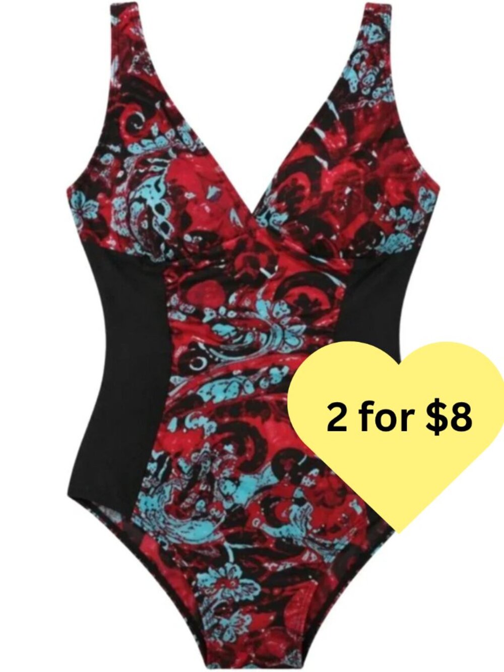 Full Coverage One Piece Swimsuit